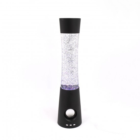 Glitter lava best sale lamp speaker